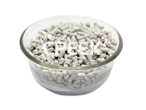 PEEKL Ceramic Reinforced White Color Pellets